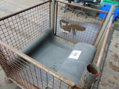 1X ROLL OF RUBBER RIBBED FLOORING 1 METER WIDE LENGTH NOT MEASURED