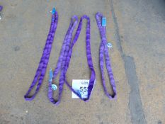 4x Spanset Winching Strops