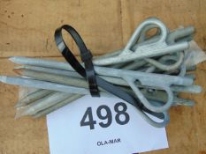 14X HD TIE DOWN PEGS GALVANISED