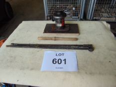 Rare Genuine Land Rover Series Screw Jack, Handle and Pad