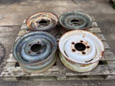Heavy duty Land Rover Wheel Rims x 4