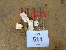 5X NEW UNISSUED TYRE INFLATORS