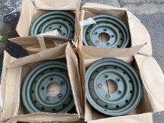 4x New Unissued Heavy Duty Land Rover XD Wolf Wheel Rims ANR4583HYB