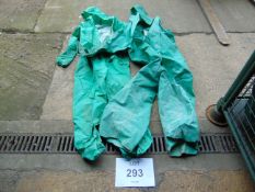 2x Waterproof Pressure wash suits