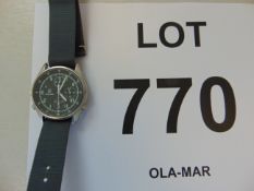 Seiko Gen 2 Date adjust RAF Pilots Chrono Tornado Force Issue Nato Markings, Date 1993