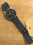 SEIKO GEN 2 RAF PILOTS CHRONO TORNADO FORCE ISSUE NATO MARKS DATE 1996 SN.0934 DATE ADJUST