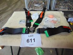 Full Harness Seat Belt Kit x2