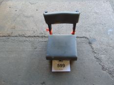 2x Land Rover Rear Operator Seats