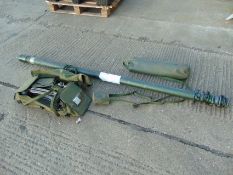 Very Nice RACAL 5 Section Antenna Mast c/w Kit Bag