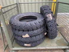 Goodyear Hi-Miler Xtragrip 6.50x16 unused tyres x 5, original fitment on LR Lightweights etc