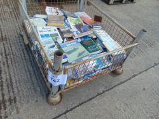 APPROX 200 MILITARY BOOKS INCLUDING WEAPONS,SHIPS, AIRCRAFT, VEHICLES ETC