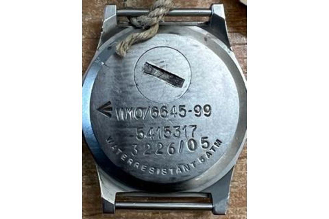 2X CWC W10 BRITISH ARMY SERVICE WATCHES NATO MARKS WATER RESISTANT TO 5ATM DATE 2005/2006 - Image 8 of 10