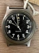 V. RARE CWC FAT BOY W10 BRITISH ARMY SERVICE WATCH NATO MARKS DATE 1980 SN.656
