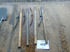 4x Pick Axe & Helve