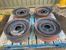 Heavy duty Land Rover Wheel Rims x 4