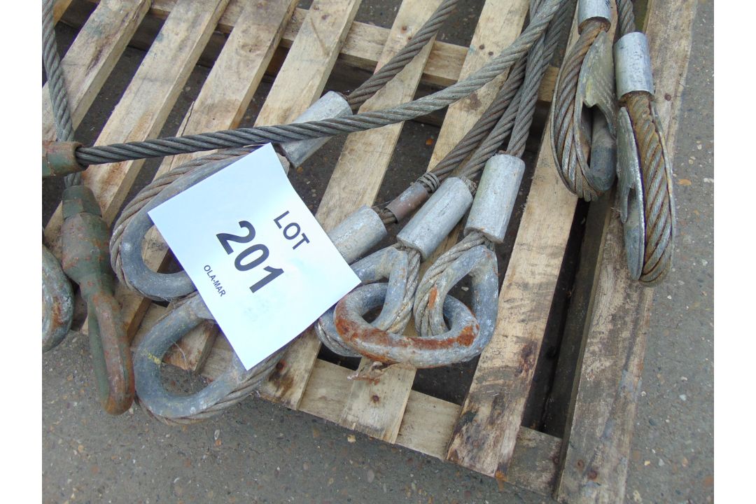 Heavy Duty Wire Rope Slings - Image 3 of 3