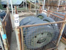 10x Unissued FV Road Wheels for Combat Engineer Tractor Aluminium