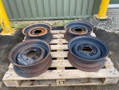 Heavy duty Land Rover Wheel Rims x 4
