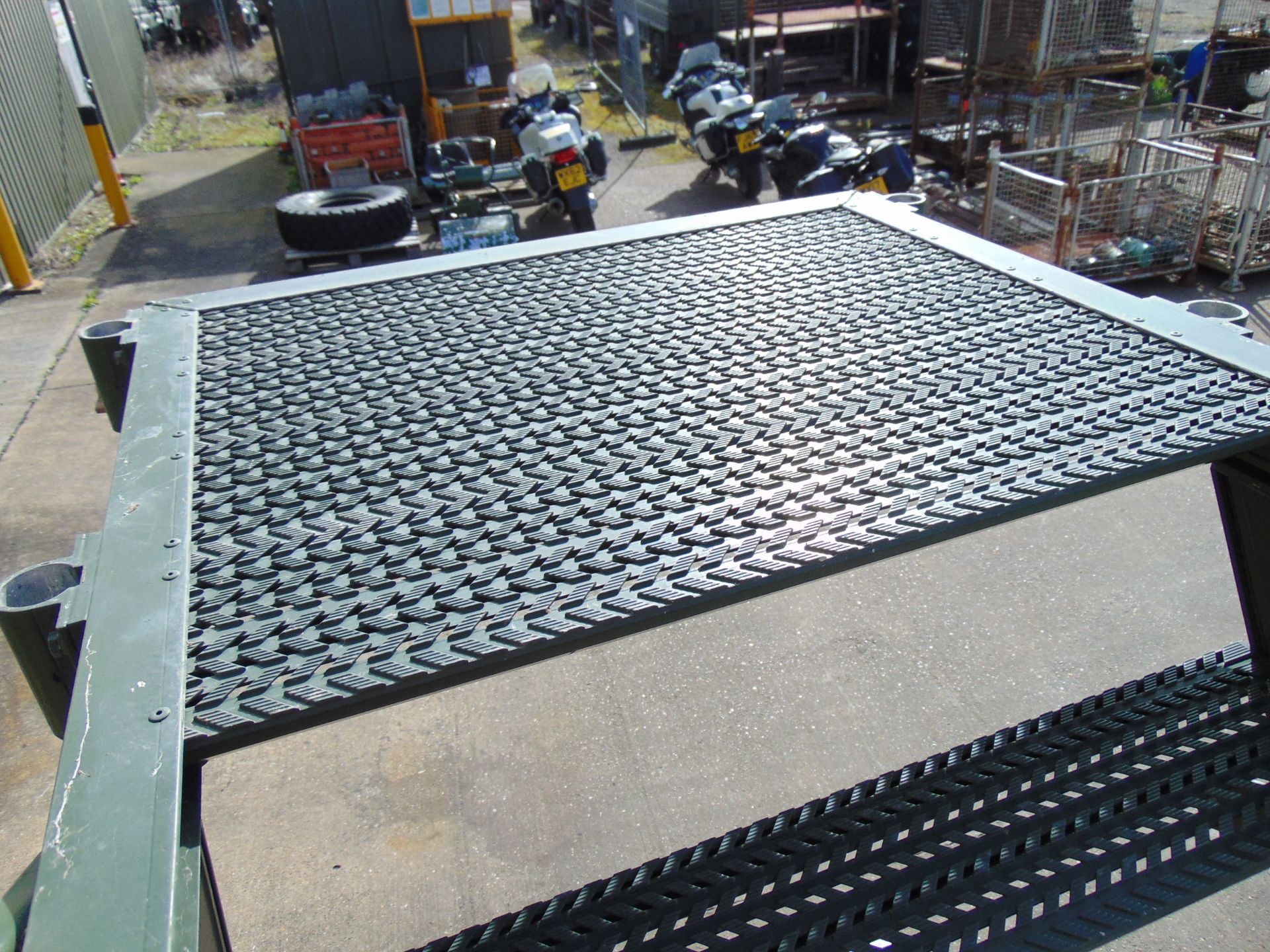 Test-Fuchs Aluminium Collapsible Warehouse Access Steps 2.4m Max Platform Height - Image 5 of 11