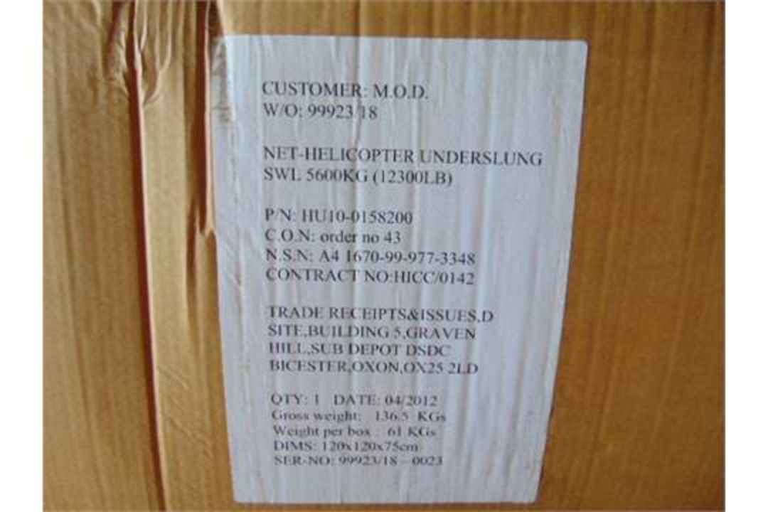 5600Kg Helicopter Cargo Net - Image 13 of 13