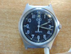 Rare CWC 0552 Royal Marines Service Watch Nato Markings, Date 1990, Gulf War 1