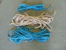 3 x Heavy Duty Climbing Ropes