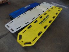 3 x Spinal / Immobilisation Boards