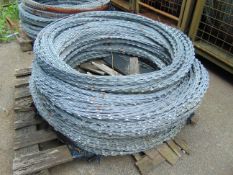 1 x Large Pallet of MoD Concertina Razor Wire Unissued