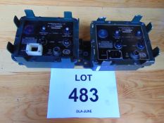 2X CLANSMAN CHARGER BATTERY DC 28 VOLT