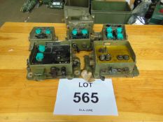 Set of Clansman Vehicle Boxes inc Intercom Amplifier etc