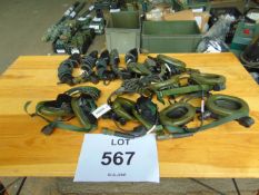 5x Clansman Headsets and 5x Handsets