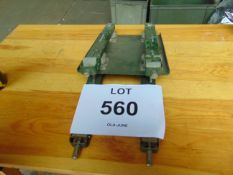 2x Clansman Radio Mounting Trays c/w Bases