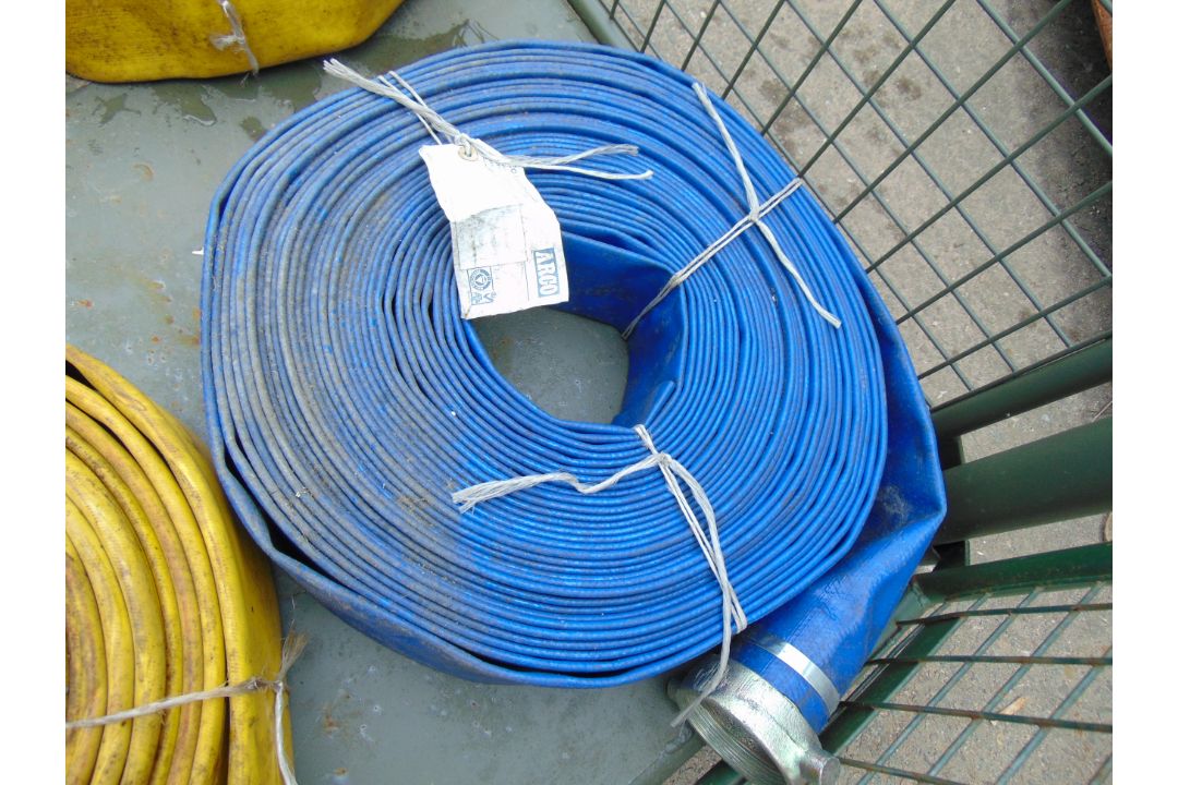 Layflat Hoses c/w Fittings - Image 4 of 6