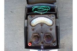 Universal Avometer Test set as shown