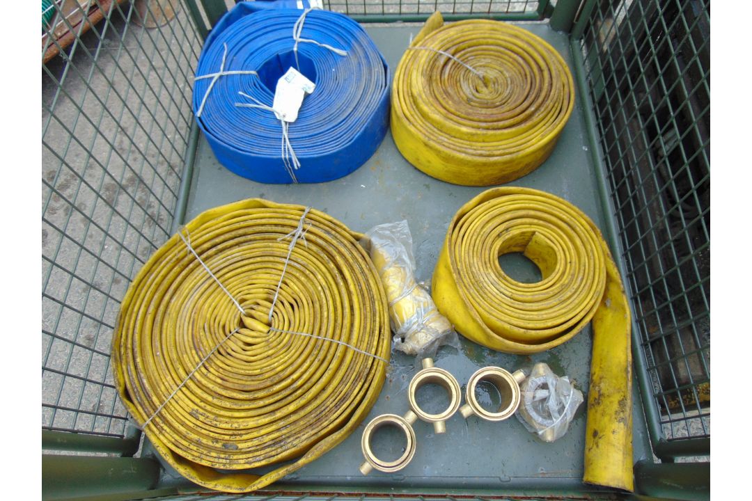 Layflat Hoses c/w Fittings - Image 1 of 6