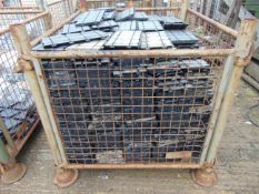 Stillage of Rola Trac Interlocking Flooring