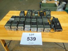 34x Motorola Transmitter Receivers Hand Held