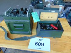 Clansman Radio Universal Condition Test c/w Accessories and Serviceable Label