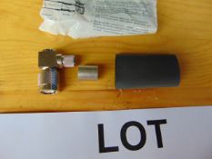 650x New Unissued Connector Plug Coaxial