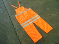 6 x Unissued Ballyclare Hi Viz Bib and Braces
