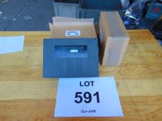 2x New Unissued Clansman 24Volt Rechargeable Radio Batteries