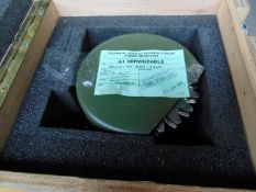 New Unissued Tutret Angle Traverse Unit MoD Reserve Stock in Transit Case