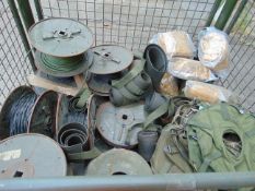 1x Stillage of D10 Cable Reels Covers, Cable etc