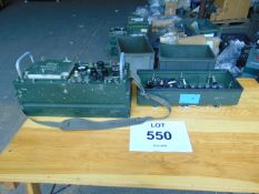 Rare Clansman Test St Radio c/w Accessories