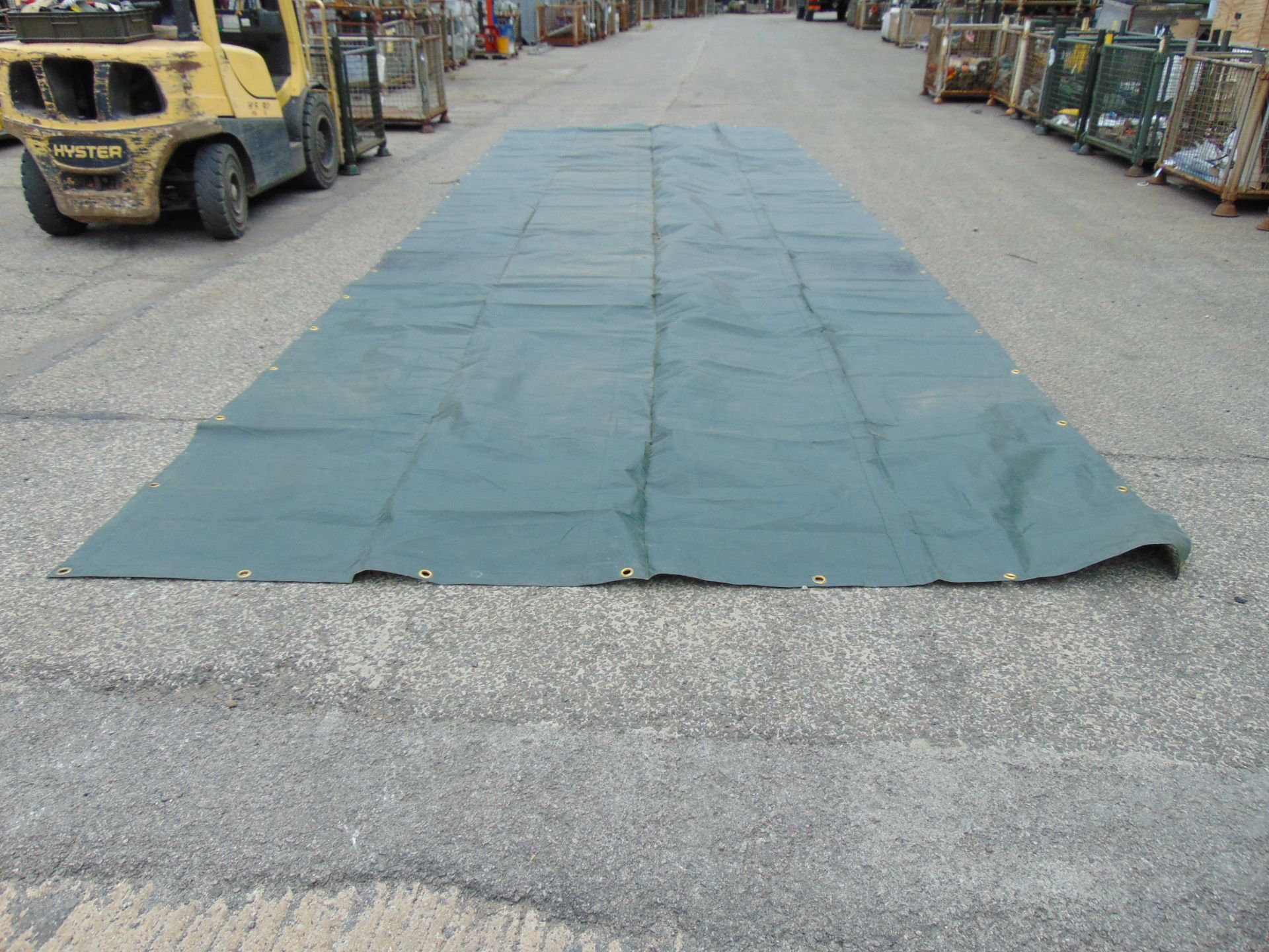 Unissued 9m x 3m Tarpaulin Sheet