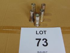 OFFICER MESS SALT AND PEPPER POTS X 5