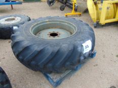 Goodyear 16.9 - 30 AS Industrial Sure Grip on Rim