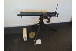 Very Rare Vickers .303 machine gun, deactivated to current EU standards