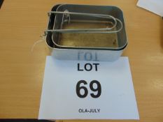 1 x Pair of Genuine original WW2 dated (1945) MMS Mess tins