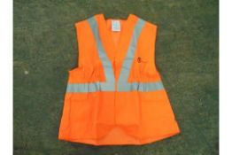 10 x Unissued Ballyclare Hi Viz Waistcoats